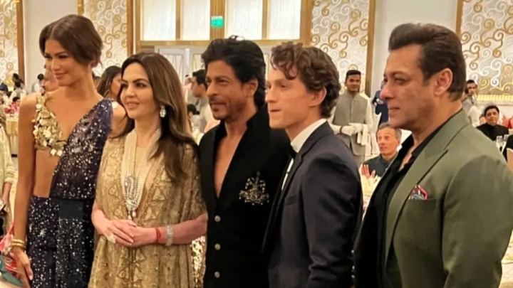 SRK with hollywood actors